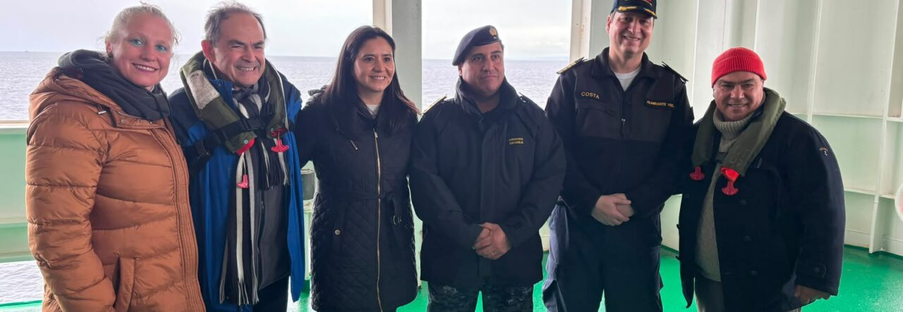 ULagos en la presentación del rompehielos antártico de la Armada de Chile “Almirante Viel”