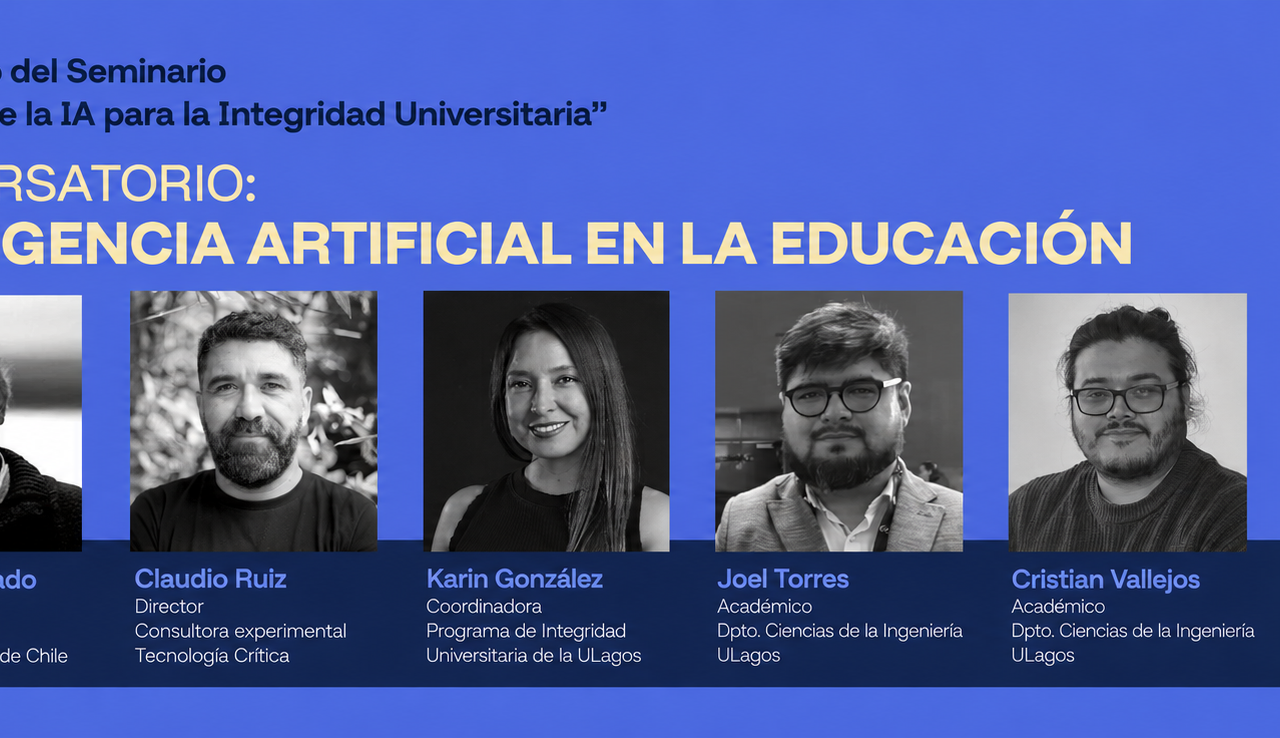 ULagos invita al seminario «Desafíos de la IA para la Integridad Universitaria»