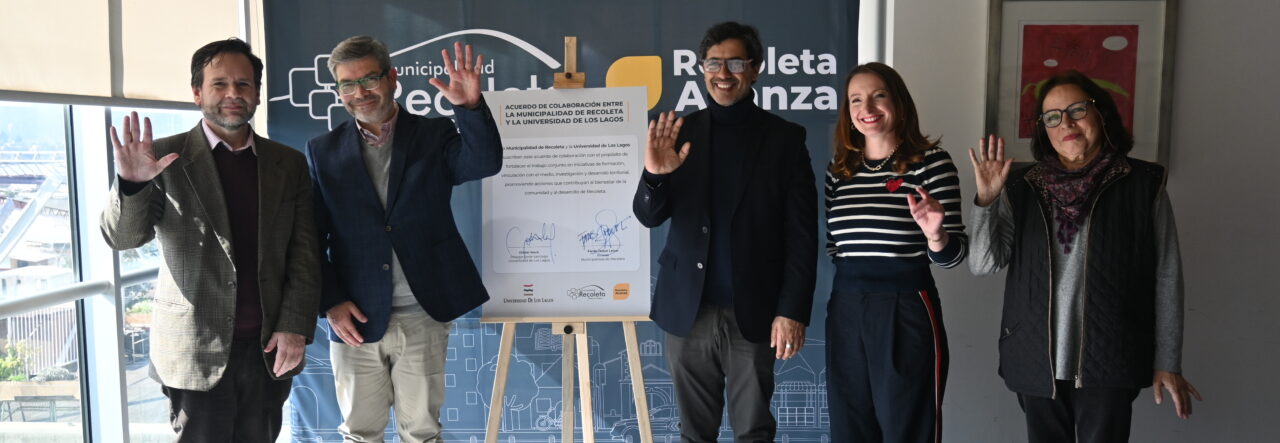 ULagos y Municipalidad de Recoleta fortalecen colaboración para impulsar formación, vinculación con el medio y desarrollo territorial
