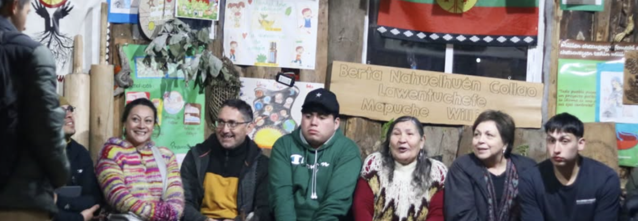 Estudiantes ULagos de Construcción fortalecen su formación junto a comunidad indígena