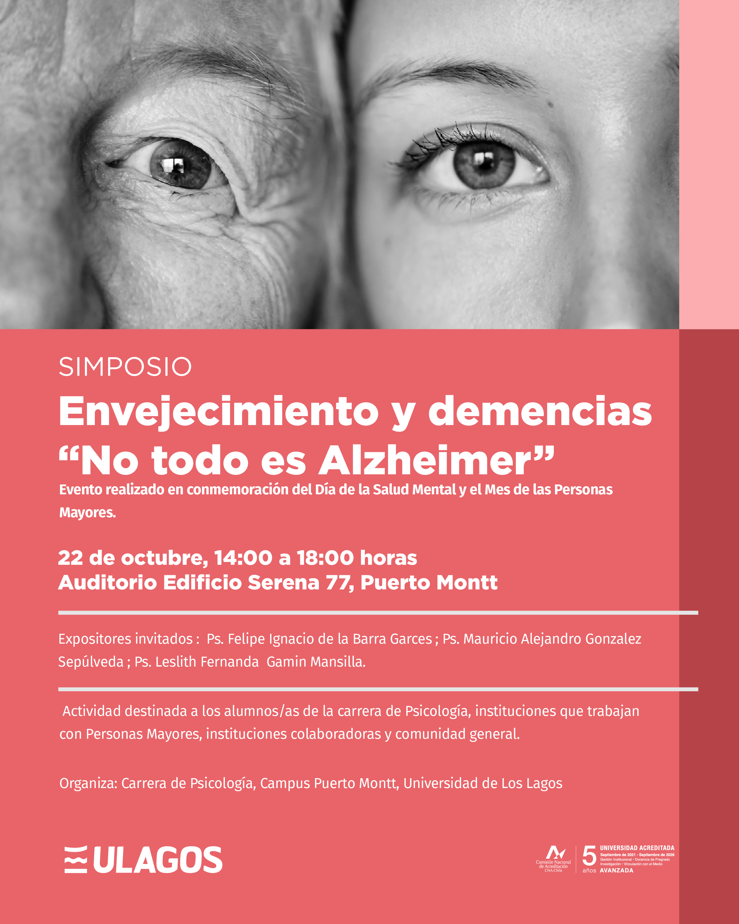 Simposio “Envejecimiento y demencias: No todo es Alzheimer”